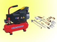 1HP air compressor with accessories Combi.kit